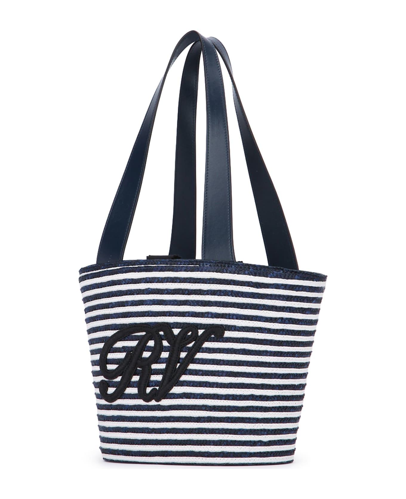 Roger Vivier Rv Straw Panier Small - BLUCHIARO