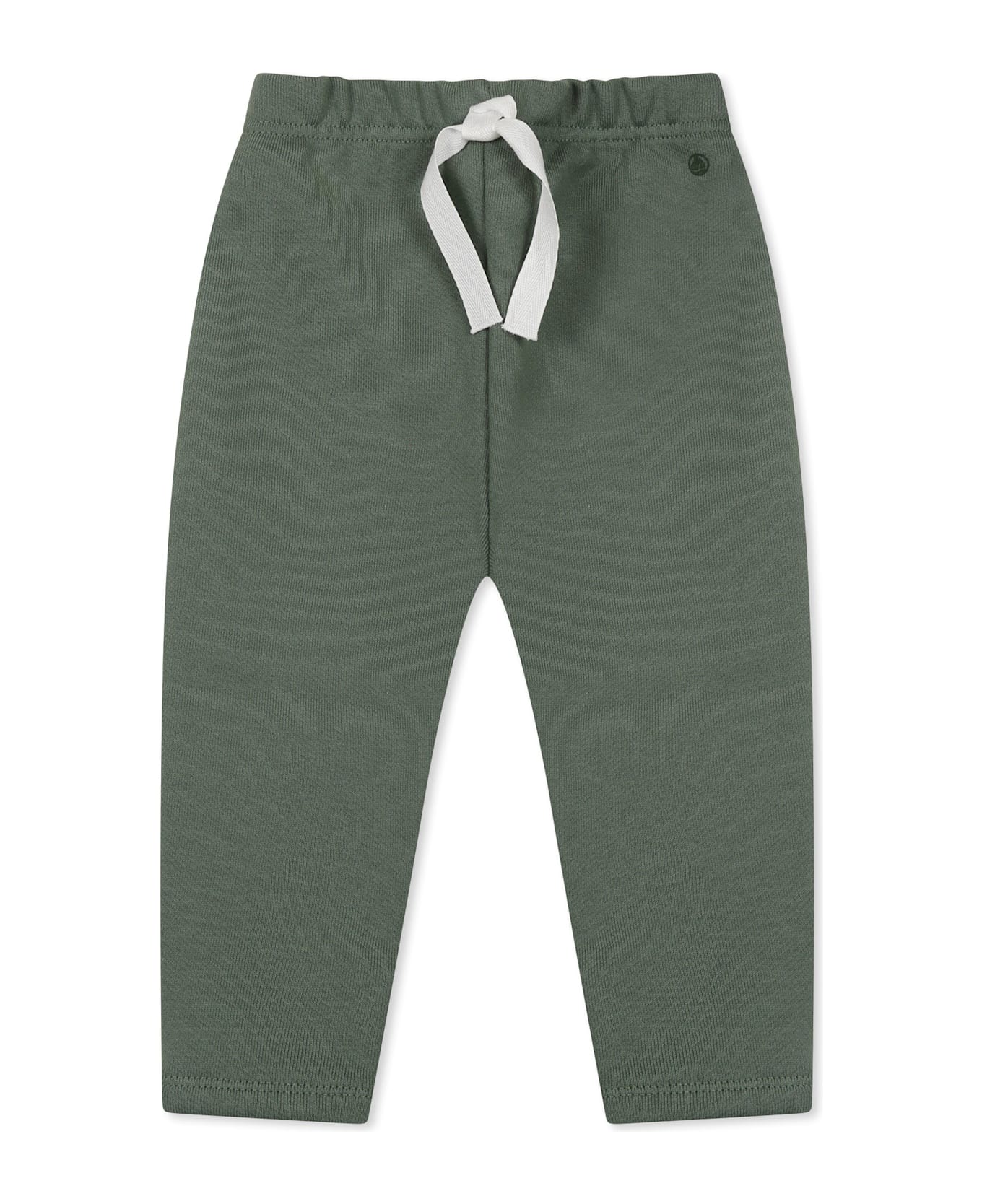 Petit Bateau Green Trousers For Baby Boy - Green