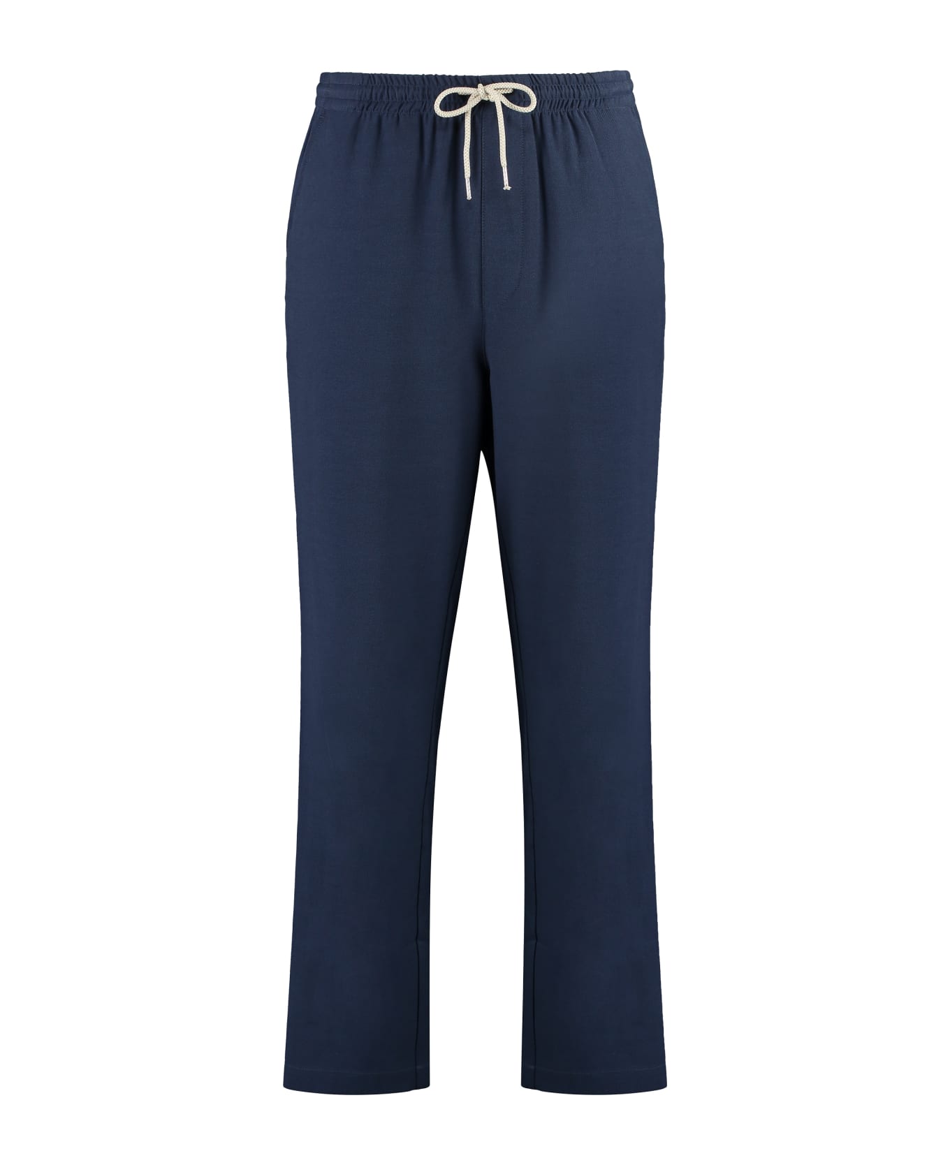 Department Five Brewery Cotton Blend Trousers - blue