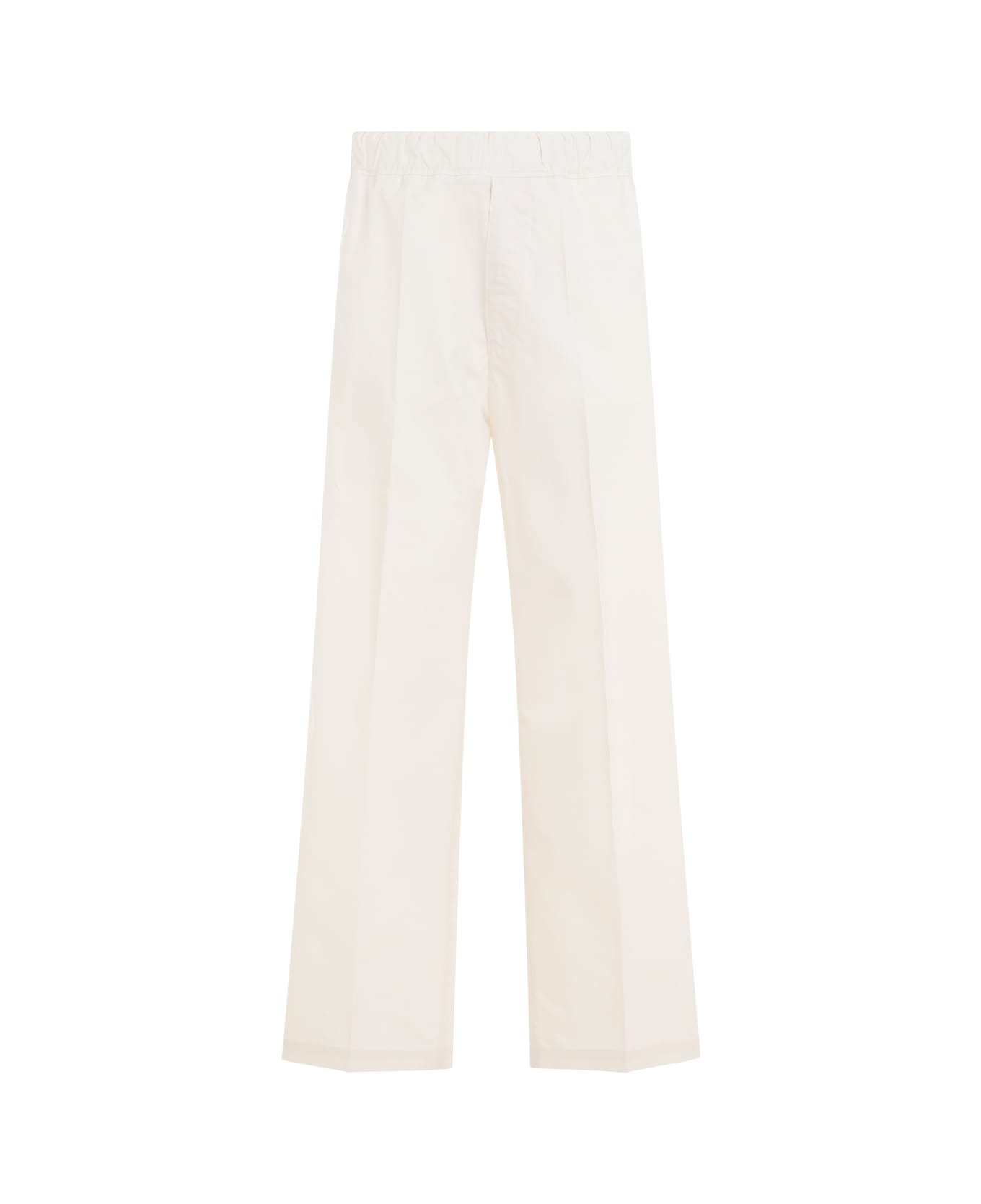 Moncler Cotton Track Pants - Ivory