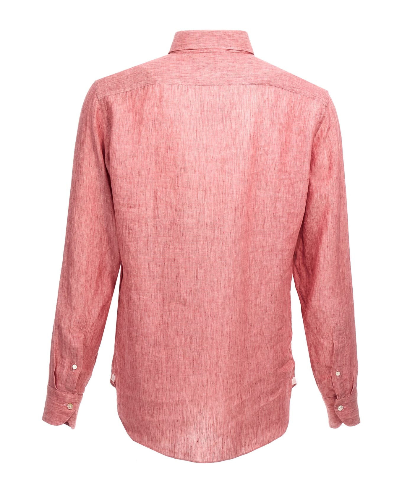 Borriello Napoli Linen Shirt - Pink