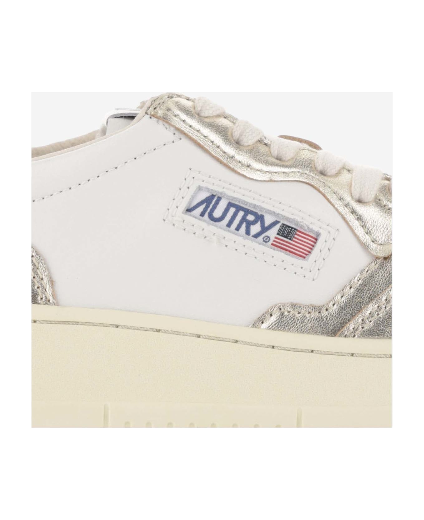 Autry Sneakers Medalist Low Bicolor - Red