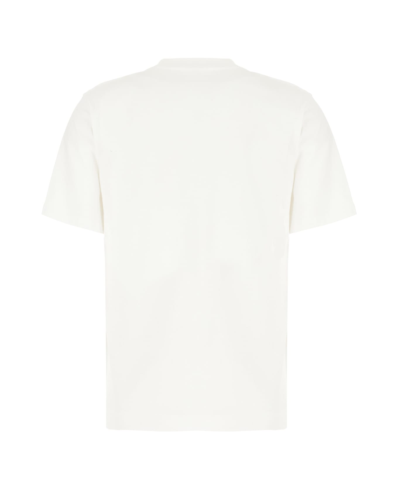Off-White White Cotton T-shirt - WHITE
