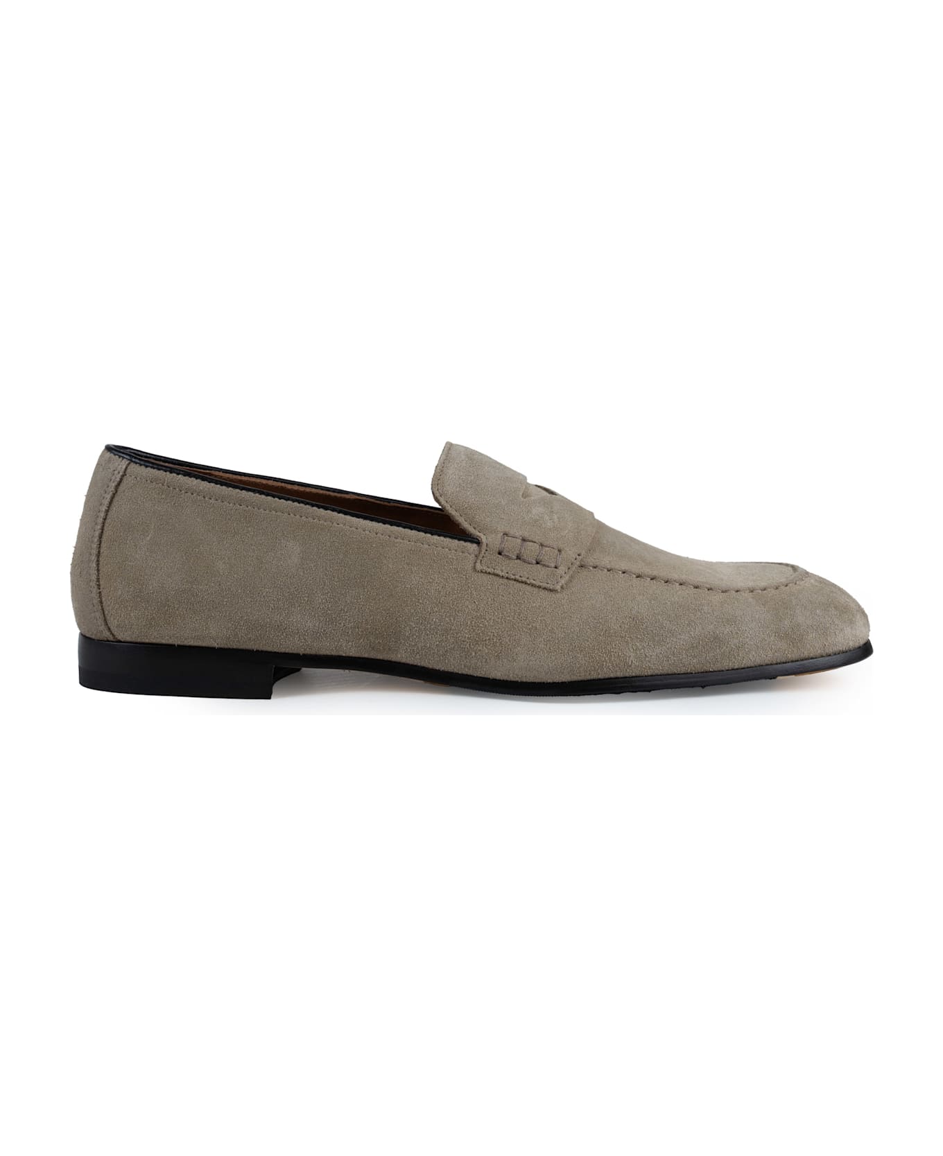 Doucal's Penny Suede Moccasin - Sabbia