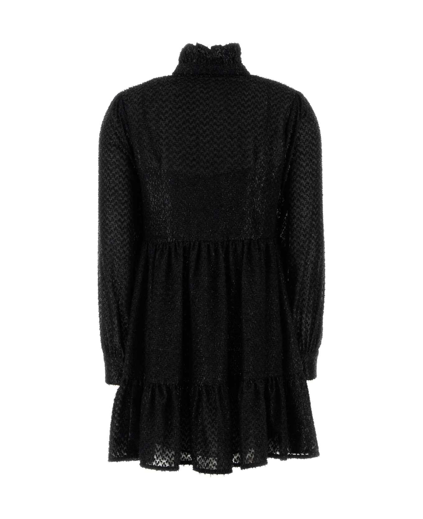 Michael Kors Black Polyester Dress - BLACK