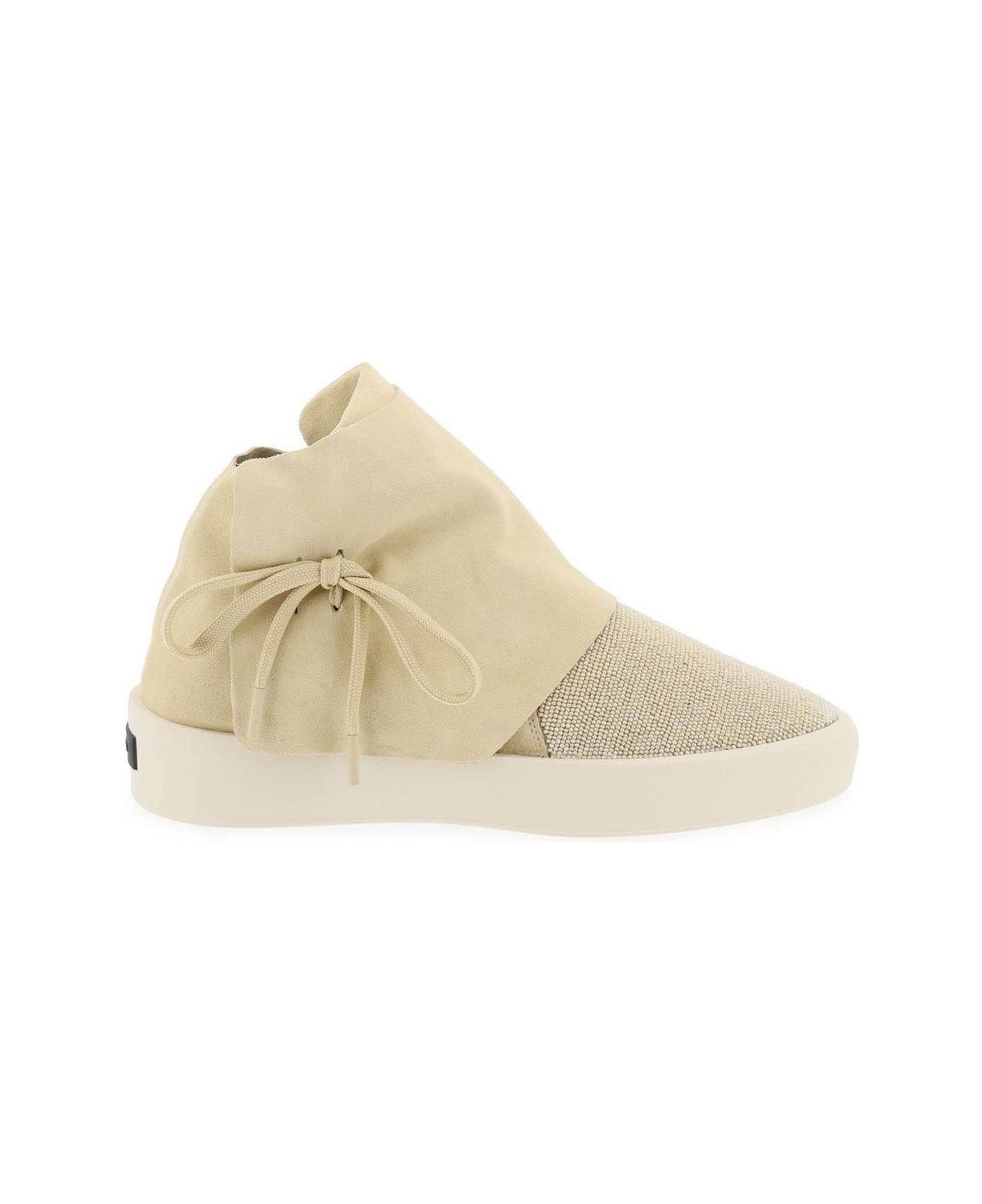 Fear of God Moc Bead-detailed Round-toe Sneakers - NEUTRALS