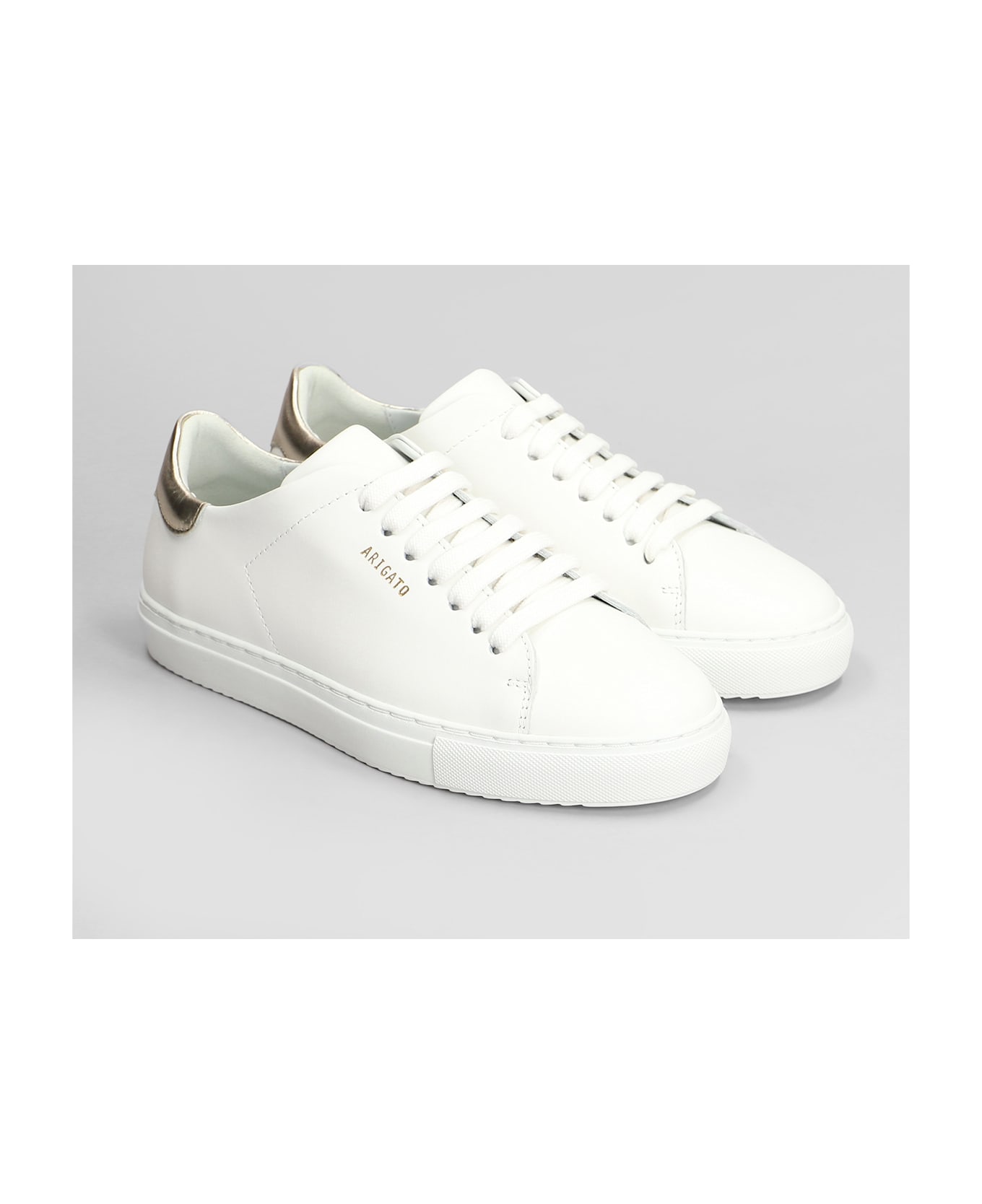 Axel Arigato Clean 90 Sneakers In White Leather - WHITE