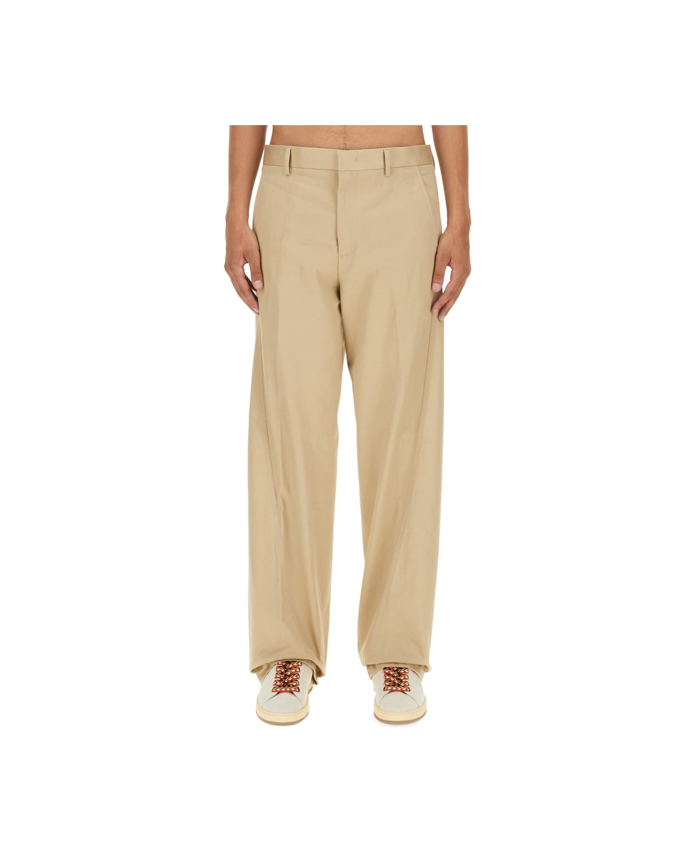 Lanvin Twisted Chino Pants - BEIGE ボトムス