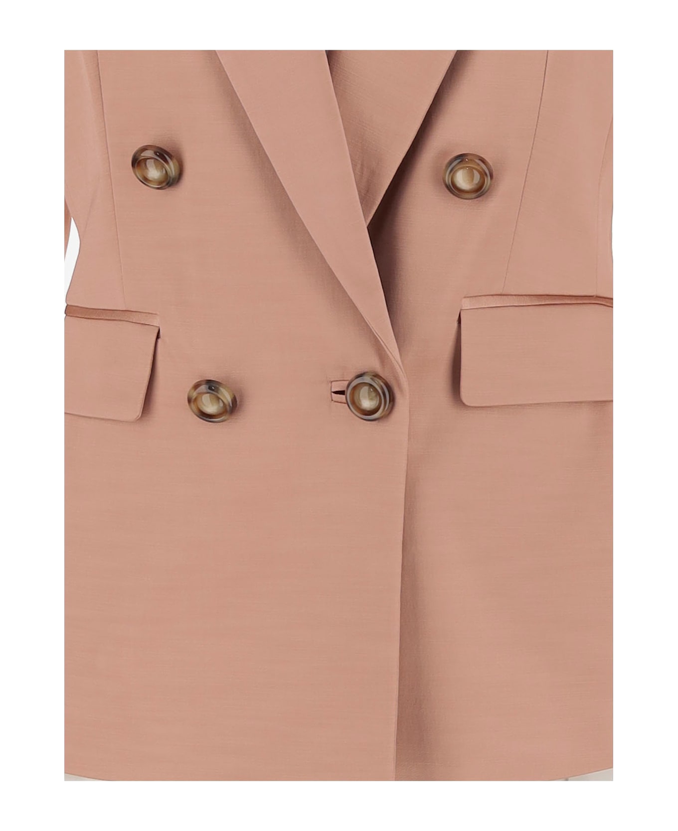 Pinko Single-opept Jacket - Pink