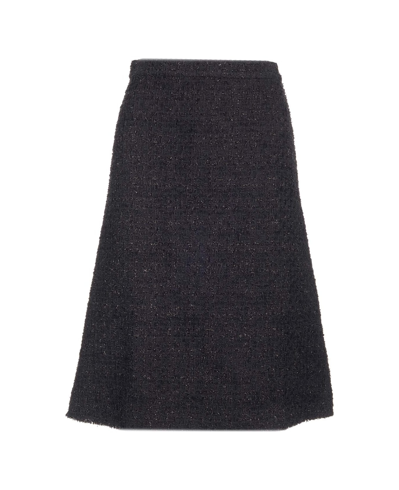 Balenciaga Tweed Midi Skirt スカート