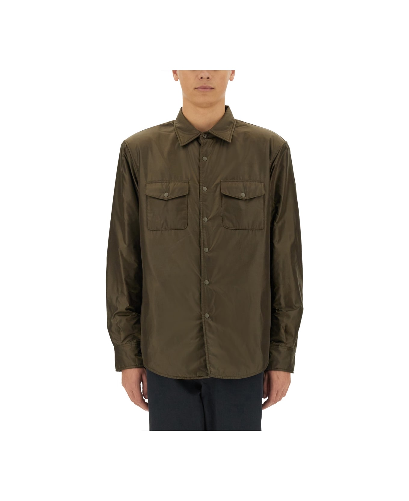 Aspesi "13 Plus" Shirt - MILITARY GREEN