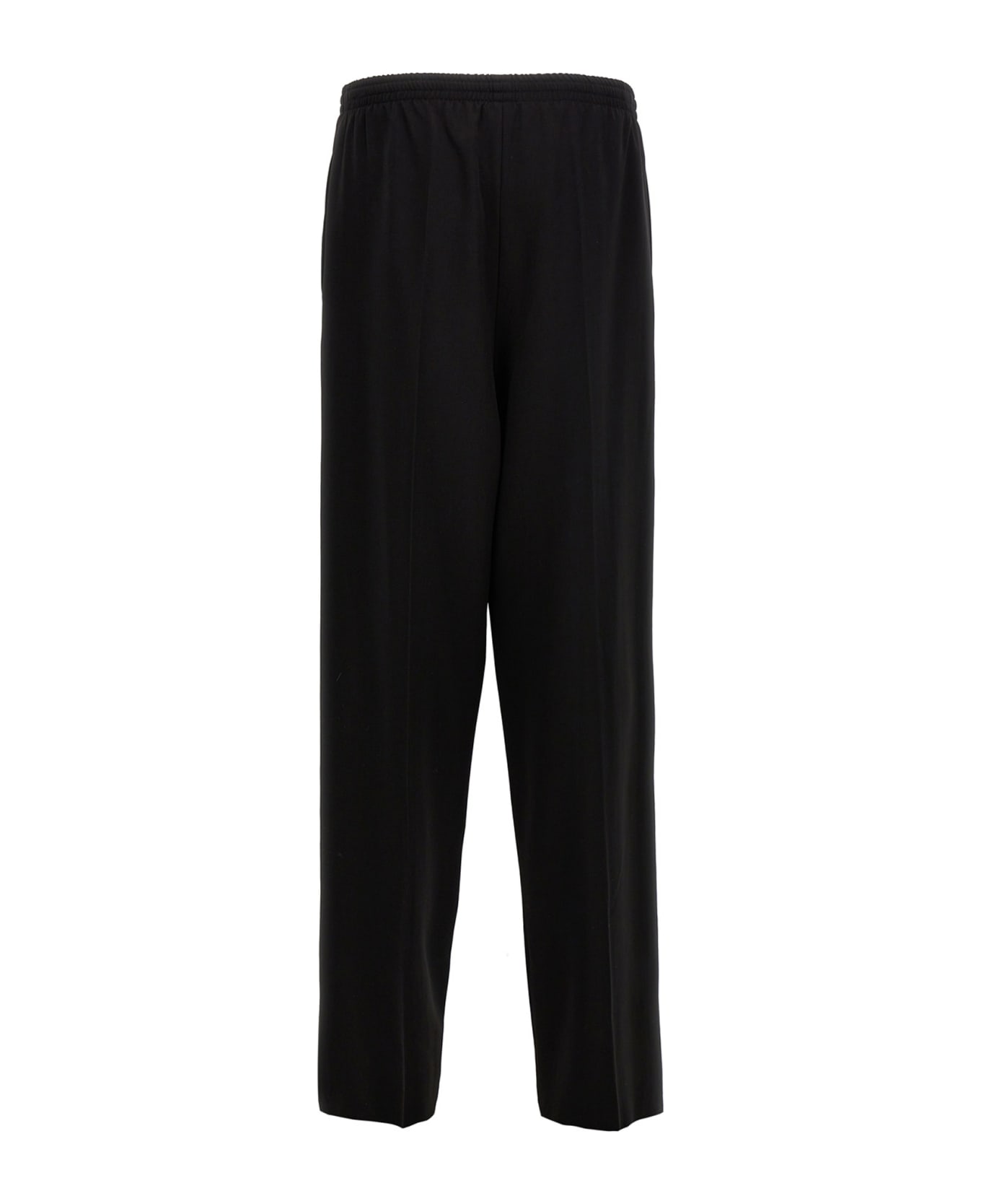Balenciaga Oversized Wool Pants - Black