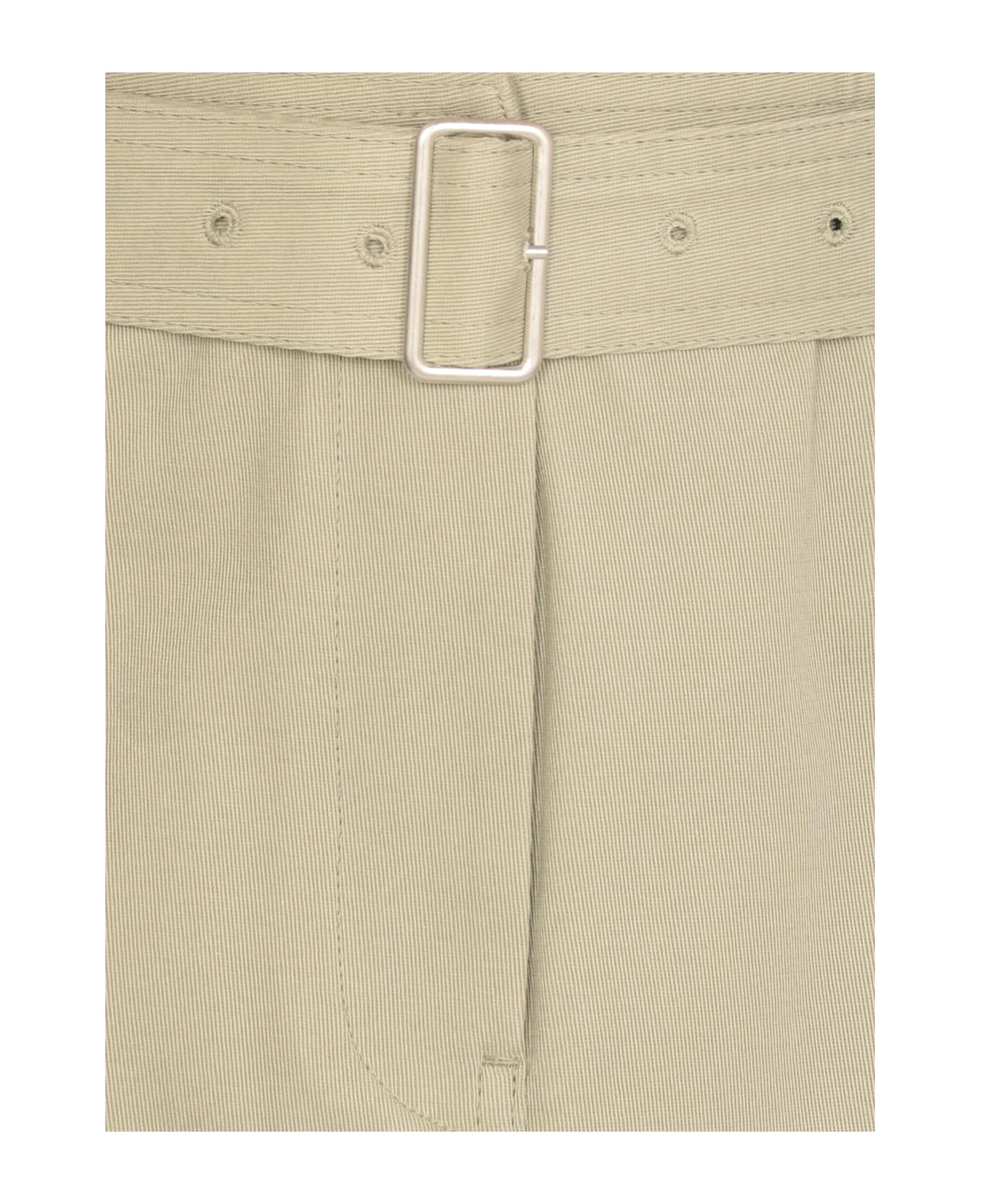 Maison Kitsuné Cotton Skirt - Green