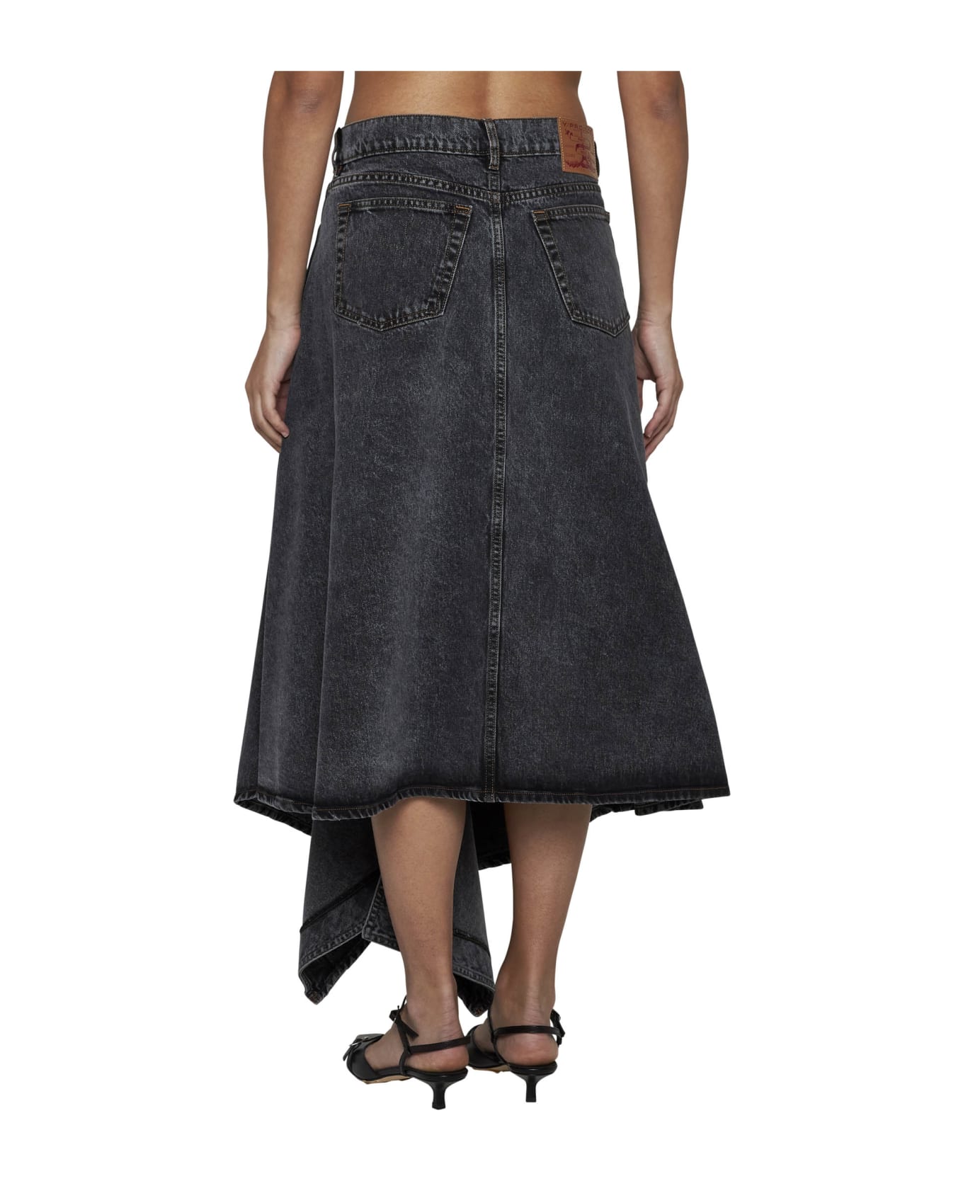 Y/Project Skirt - Evergreen vintage black