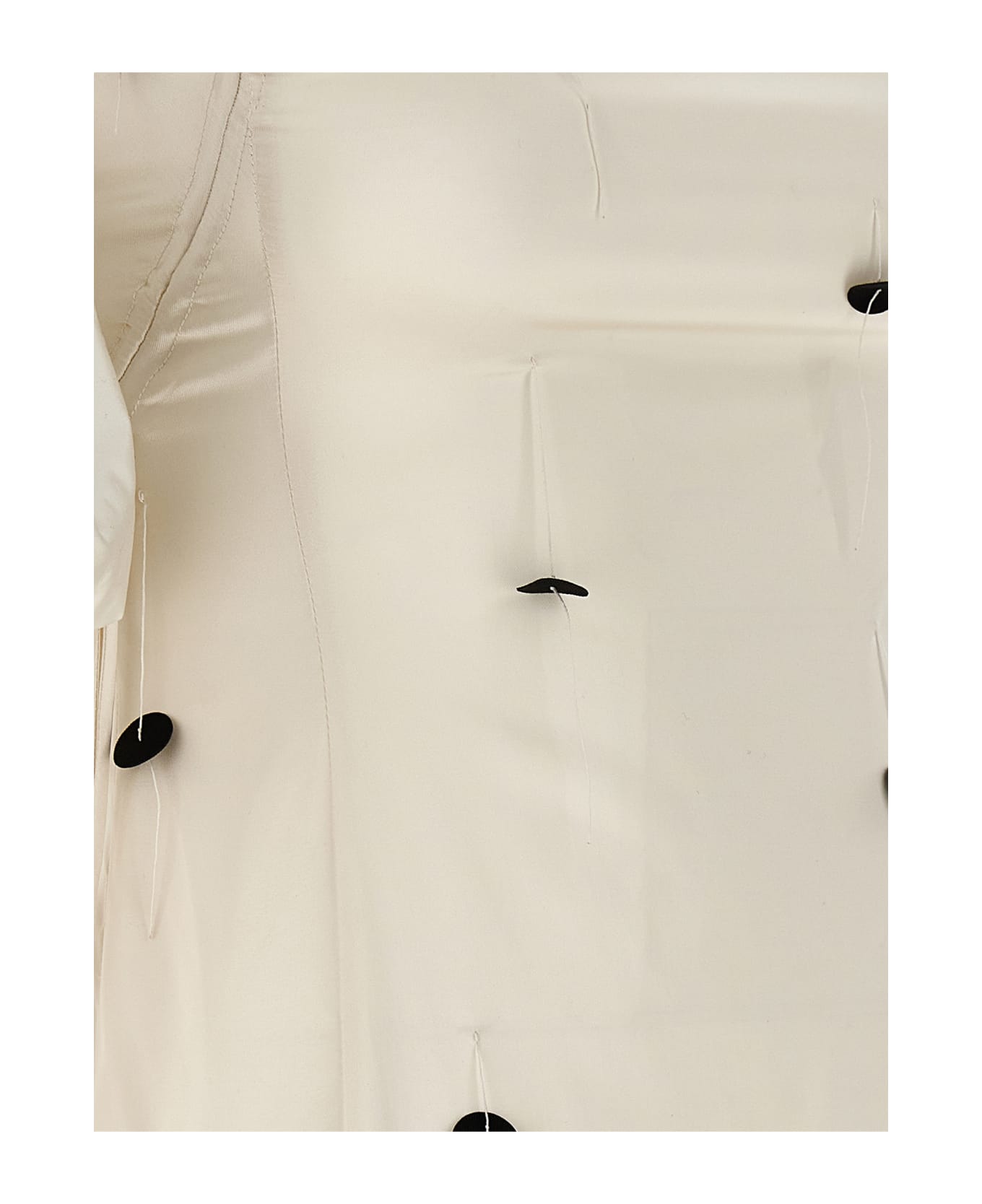 Jacquemus 'la Robe Chouchou' Dress - White/Black