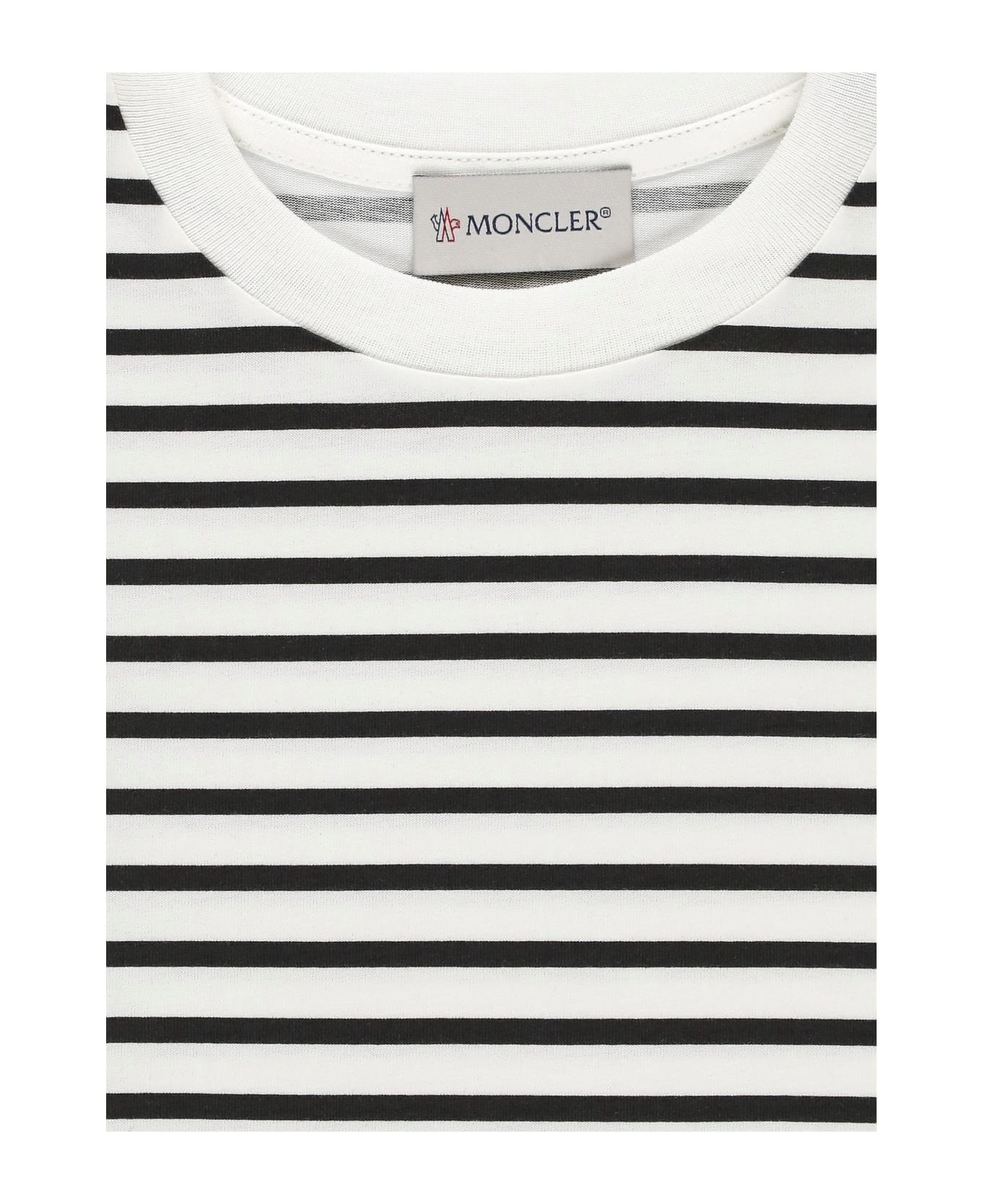 Moncler Cotton T-shirt - White Tシャツ＆ポロシャツ