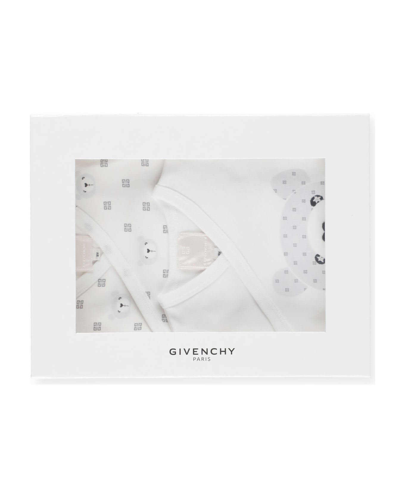 Givenchy Cotton Body Set - White ボディスーツ＆セットアップ