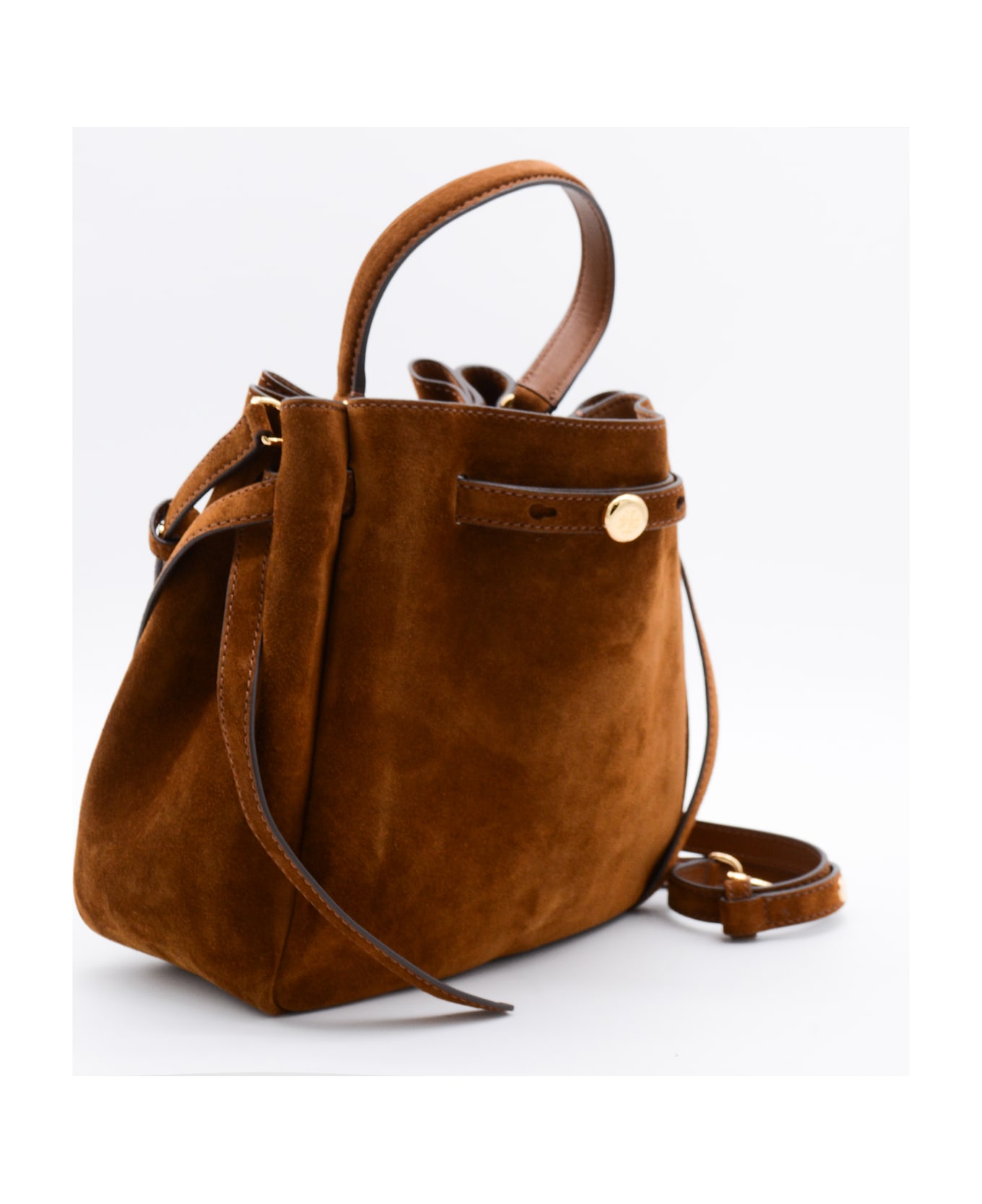 Tory Burch Brown Leather Satchel - PARK BENCH