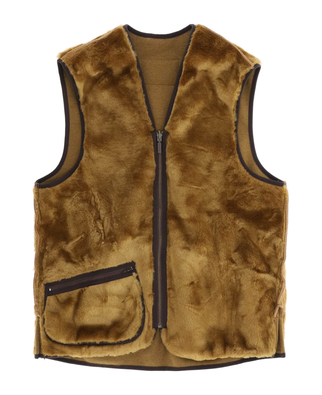 Barbour Warm Pile Waistcoat - Brown