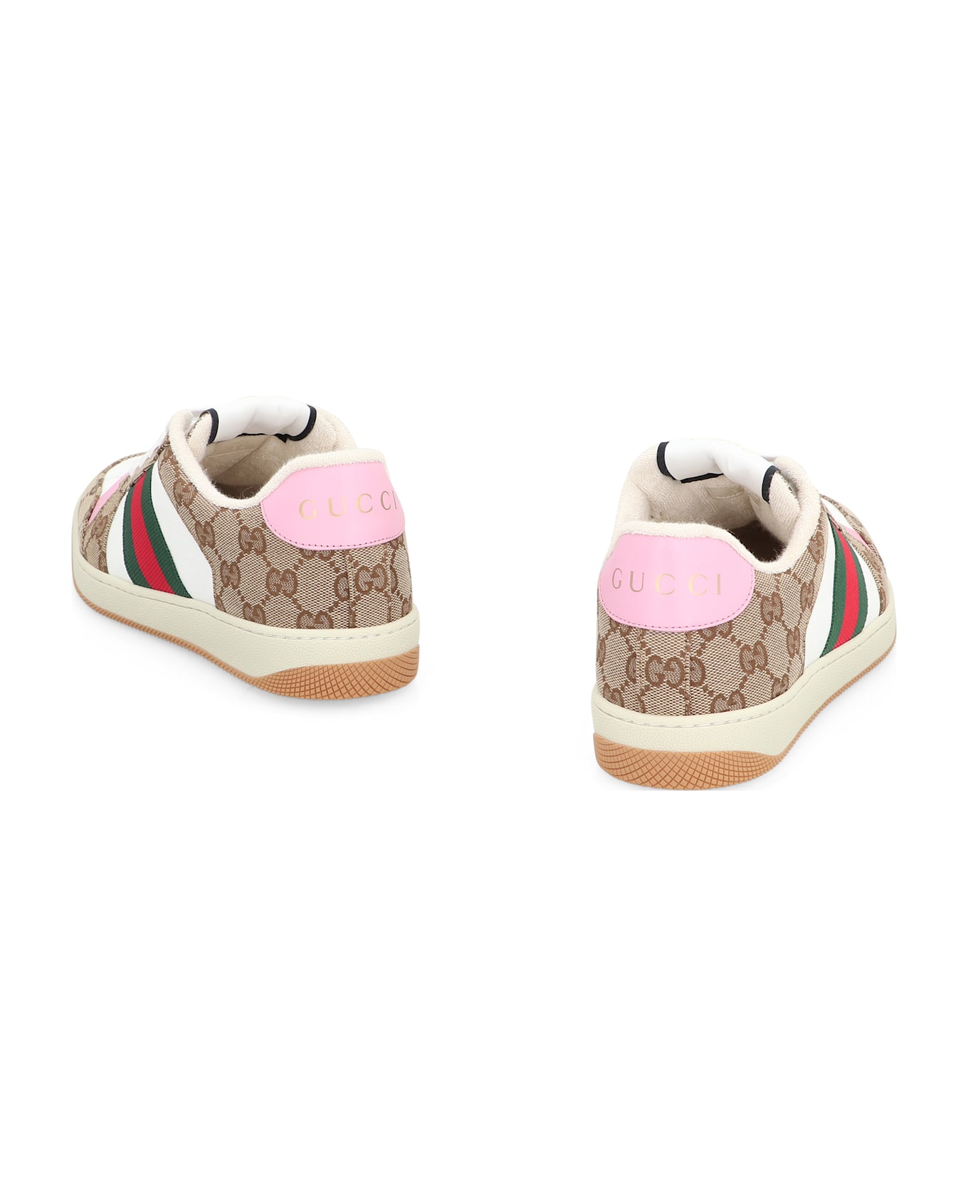 Gucci Screener Low-top Sneakers - Beige