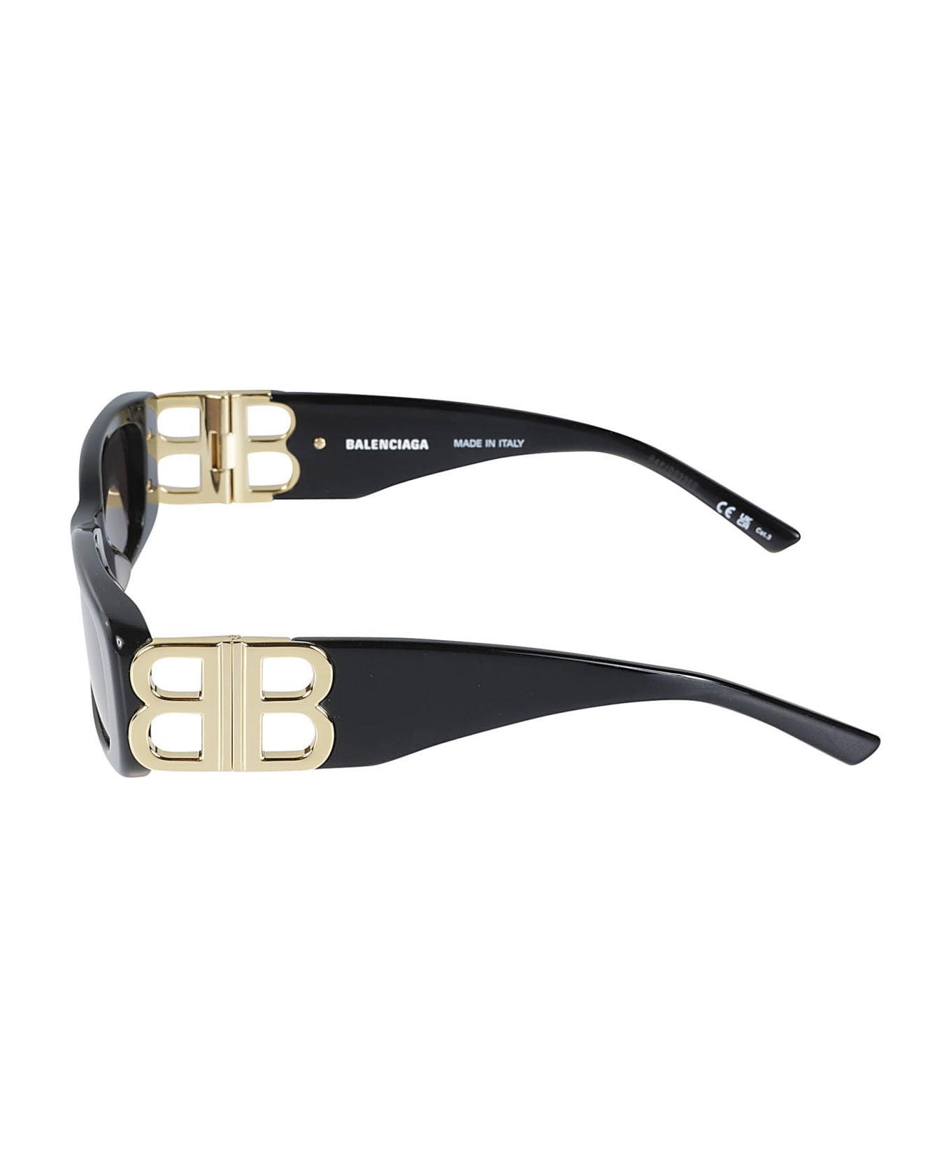 Balenciaga Eyewear Everyday Sunglasses - Black/Gold