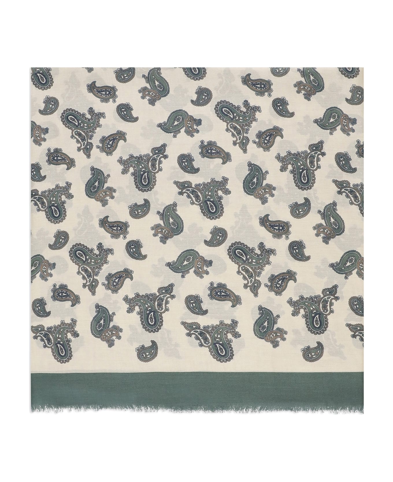 Altea Scarf With Pattern - Ivory