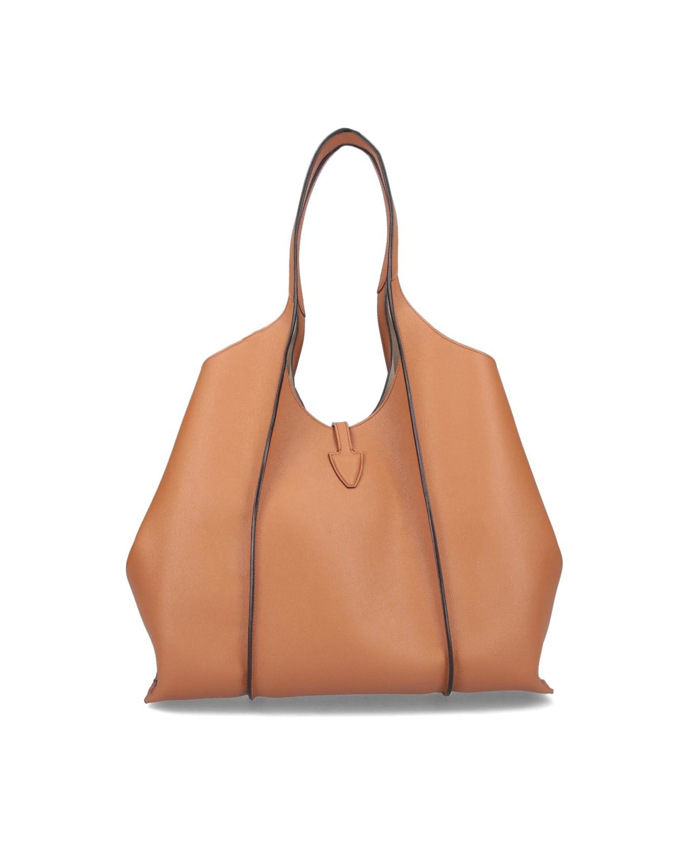 Tod's T-timeless Shopping Bag - Brown トートバッグ