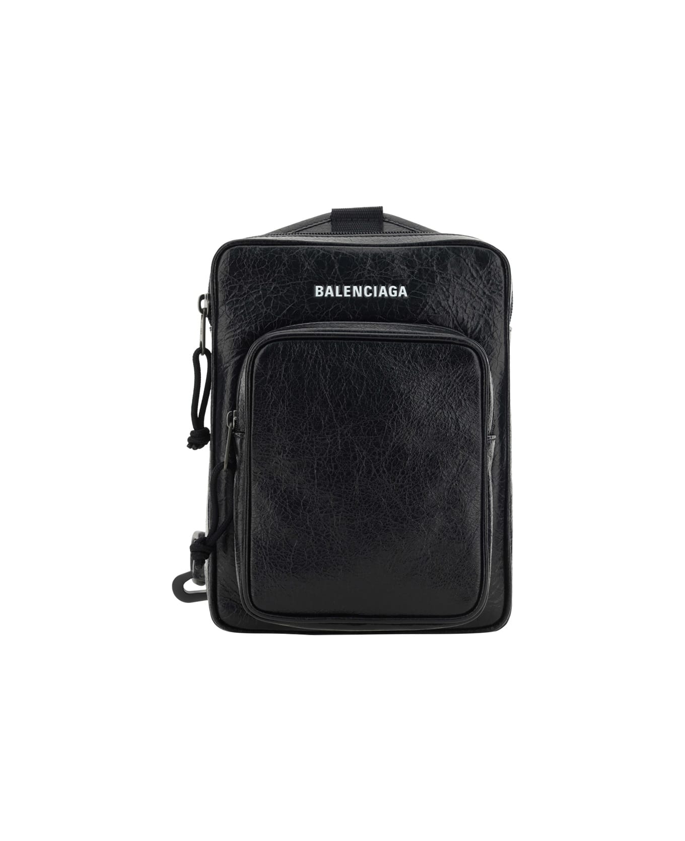 Balenciaga Explorer Shoulder Bag - Black