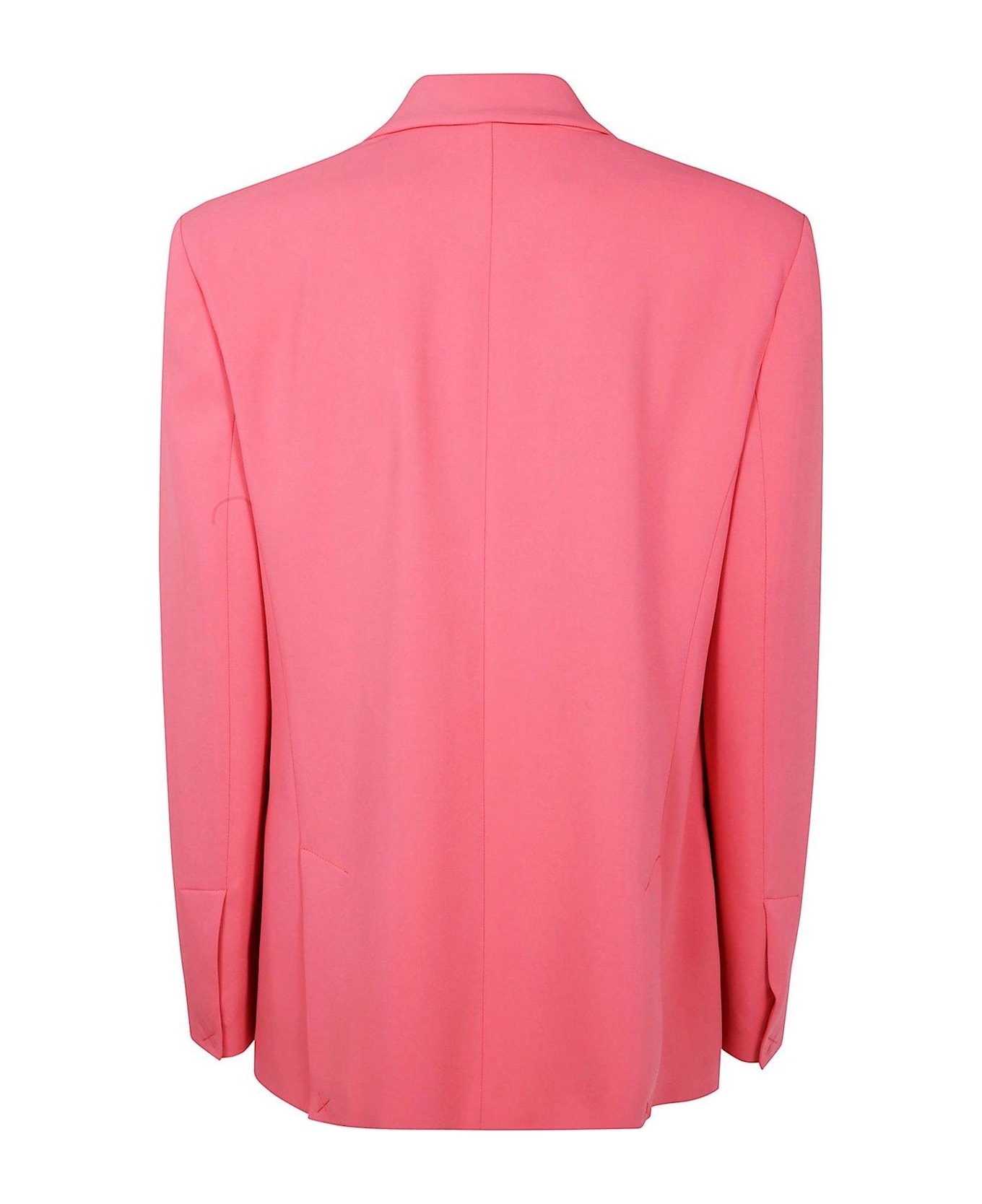 Pinko Faraona Single-buttoned Jacket - Coral