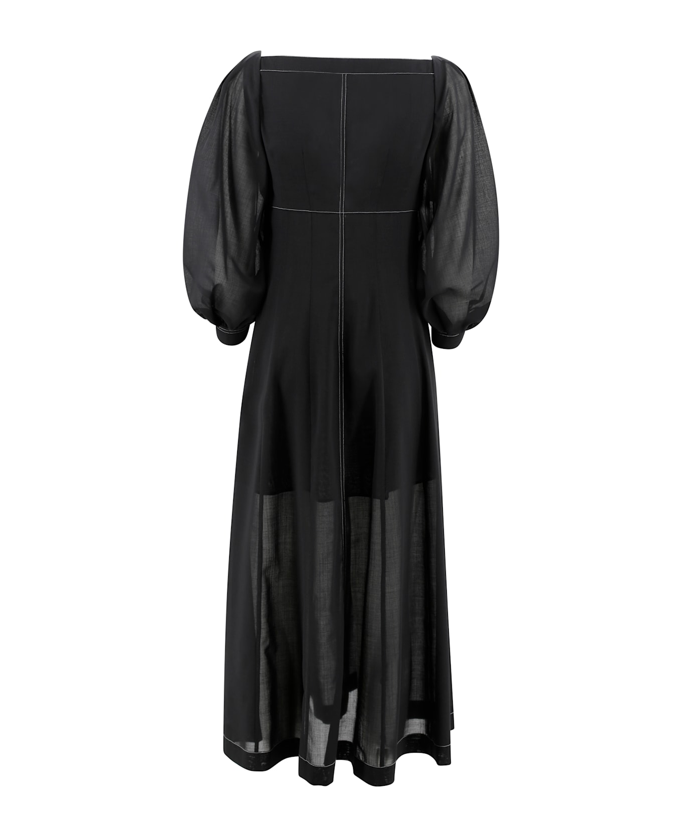 Philosophy di Lorenzo Serafini Long Dress - Fantasia nero
