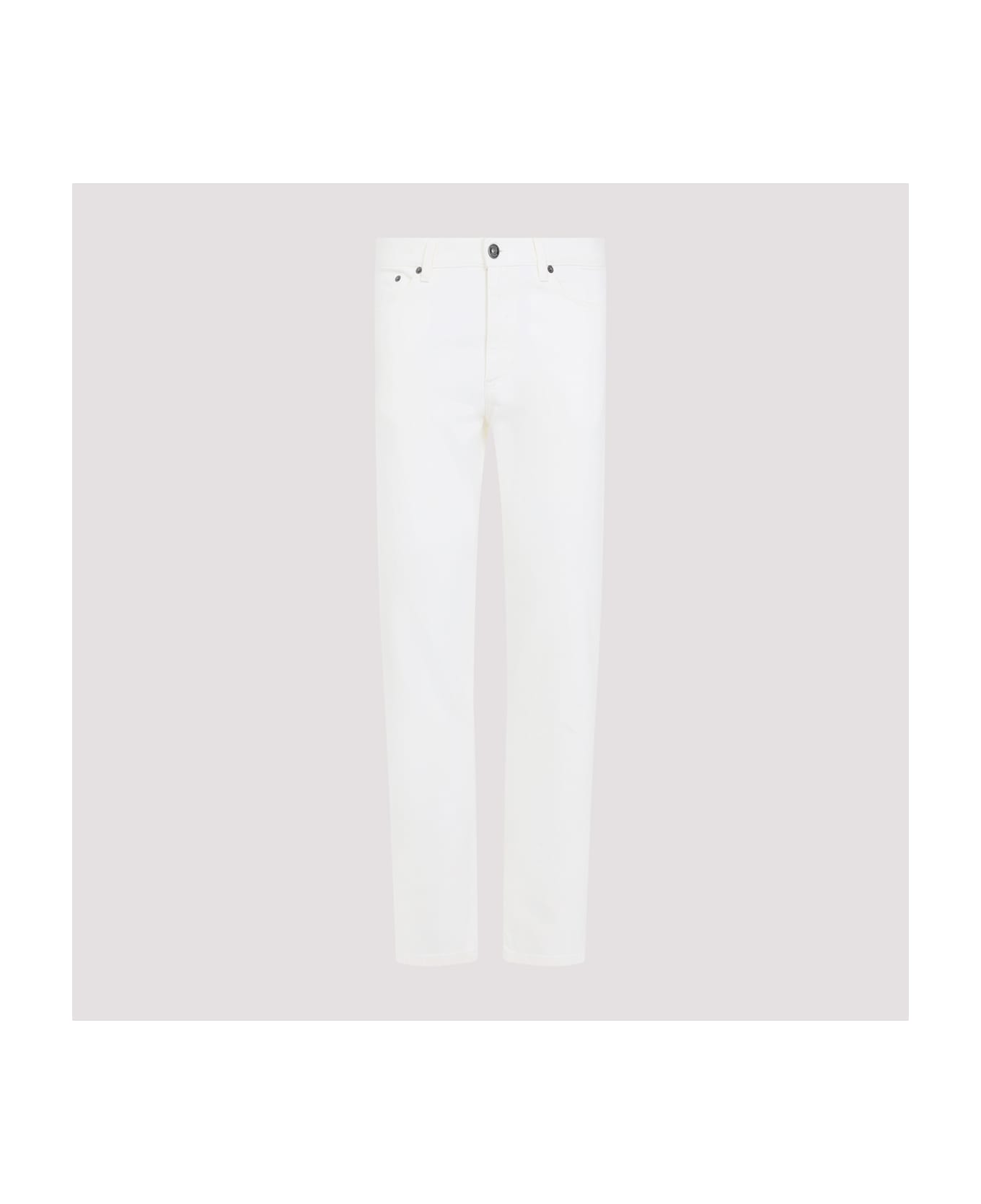 Zegna Denim Jeans - Bianco Ottico Unito