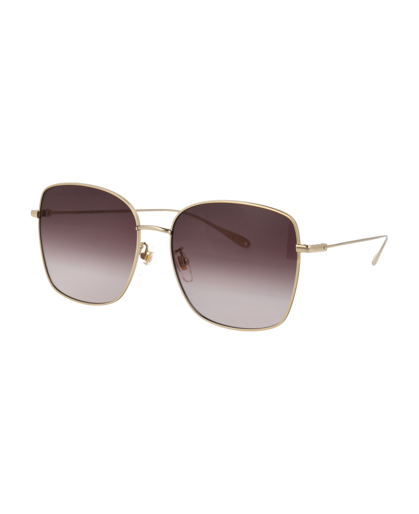 Gucci Eyewear Gg1030sk Sunglasses - 002 GOLD GOLD BROWN