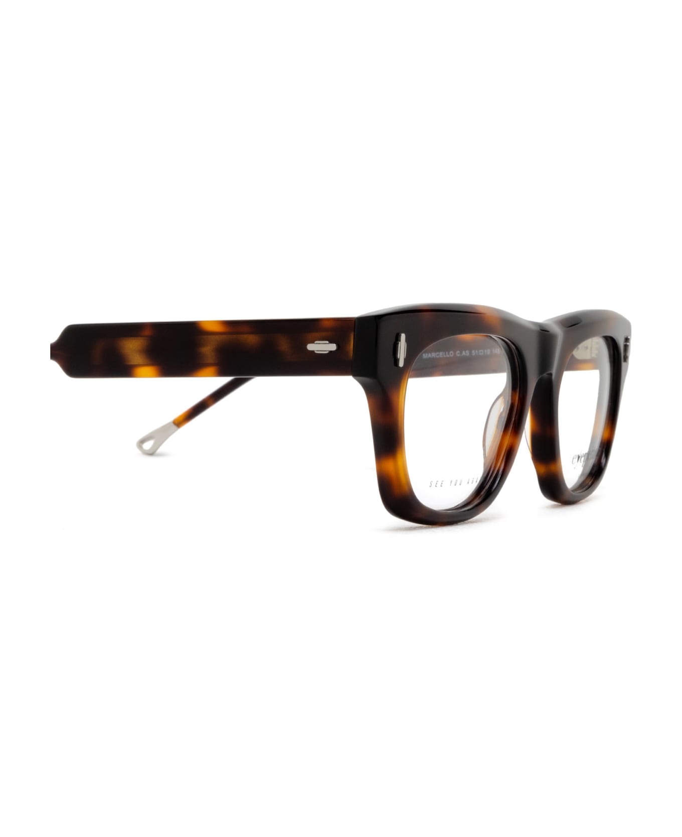 Eyepetizer Marcello Dark Havana Glasses - Dark Havana アイウェア