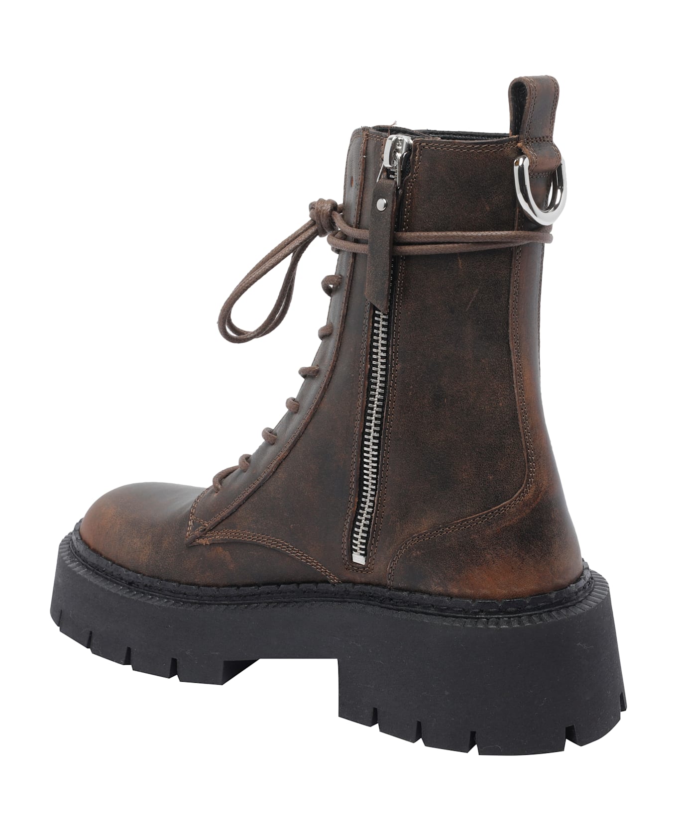 Vic Matié Saddle Booties - Brown