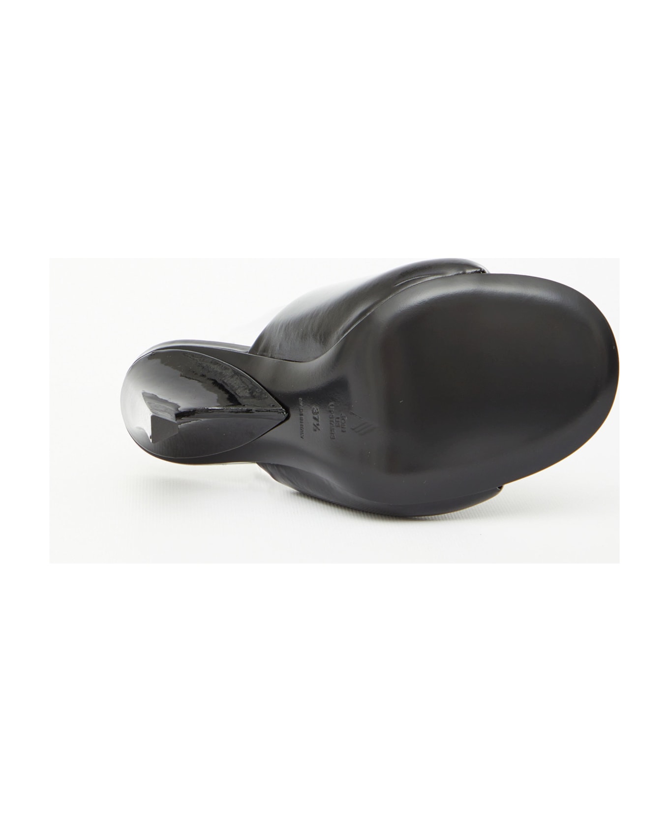 The Attico Black Rem Sandals - BLACK