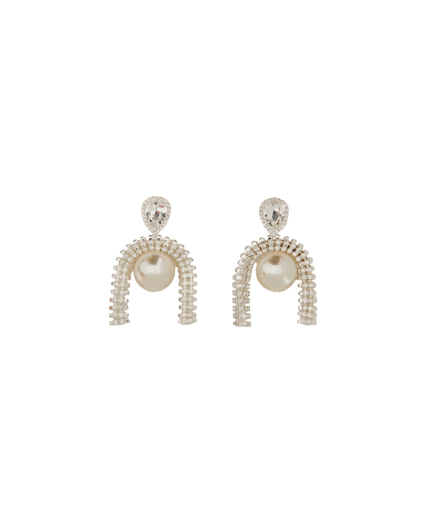Magda Butrym Earrings With Pendants - SILVER
