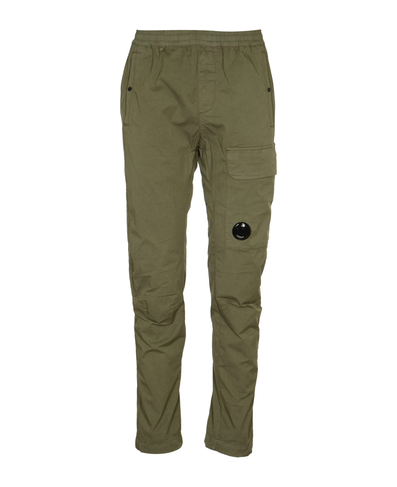 C.P. Company Twill Stretch Cargo Pants - AGAVE GREEN