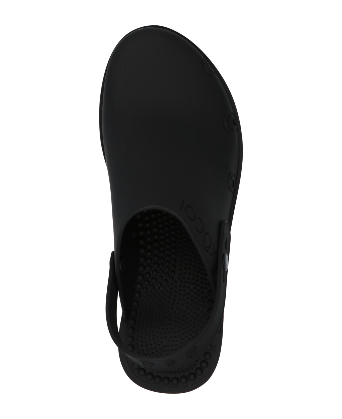 Xocoi Recycled Rubber Clogs - Nero