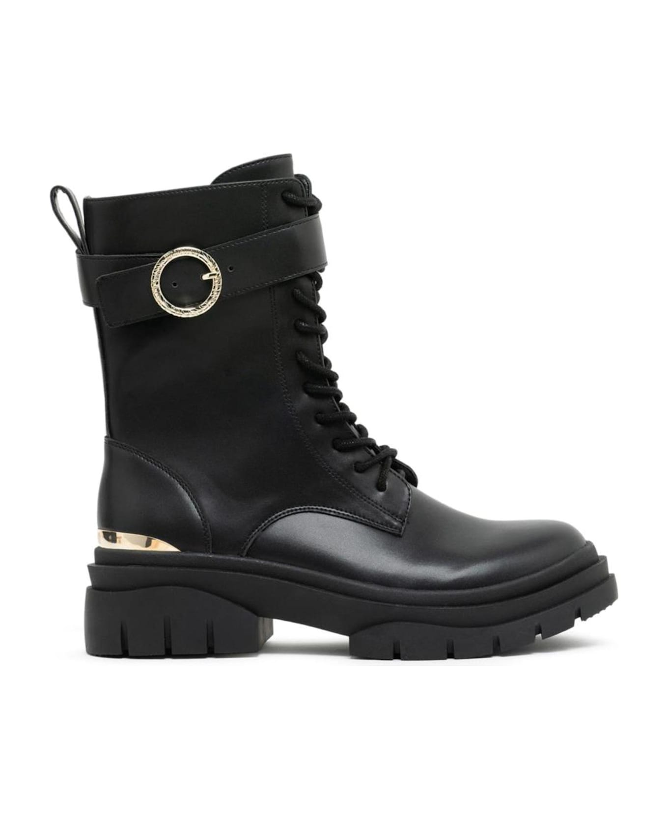 Just Cavalli Black Ankle Boots - Black