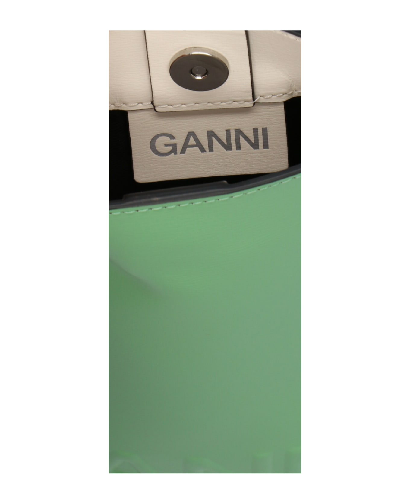 Ganni 'banner' Crossbody Bag - Green