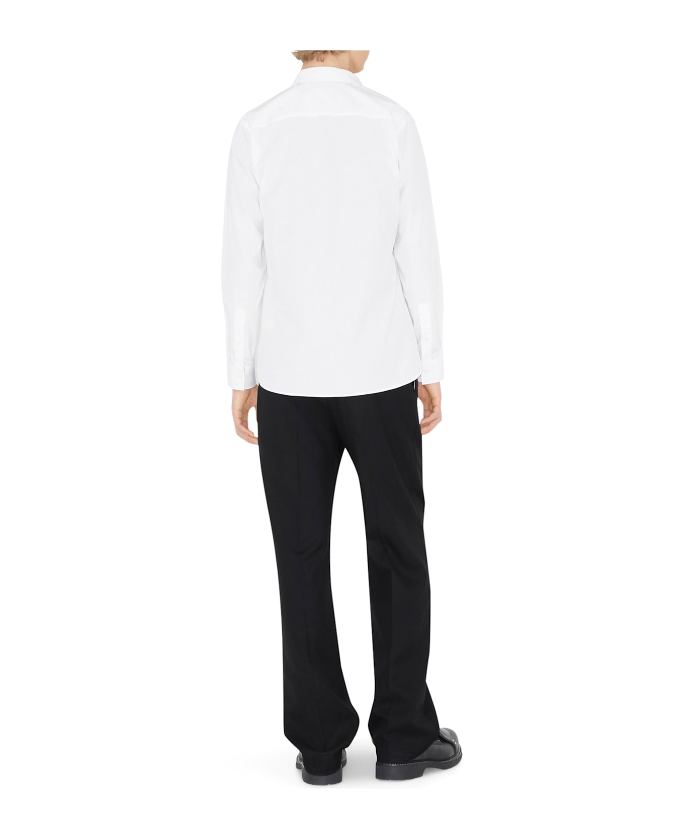 Burberry Stretch Cotton Shirt - White