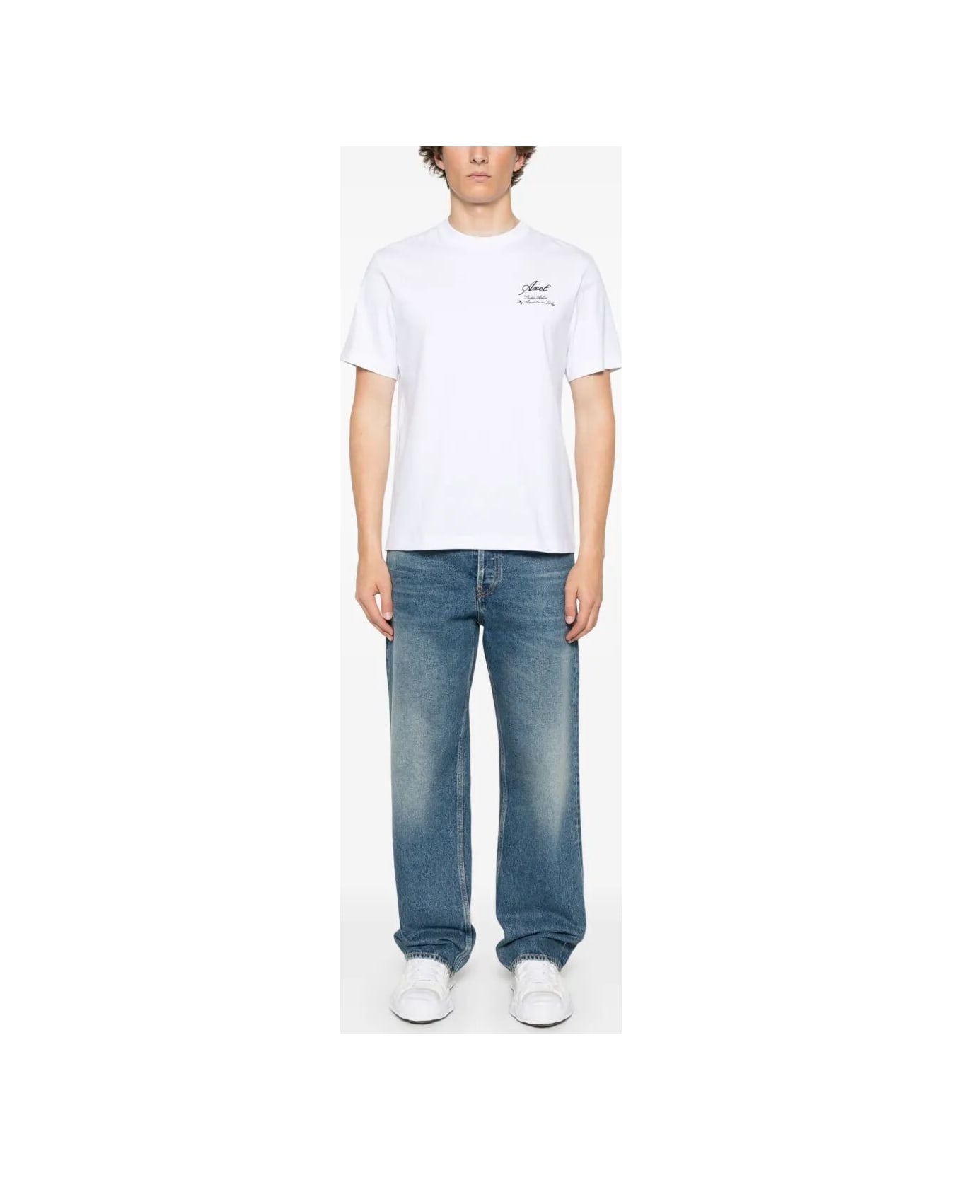 Golden Goose Whiskering-effect Jeans - Blue