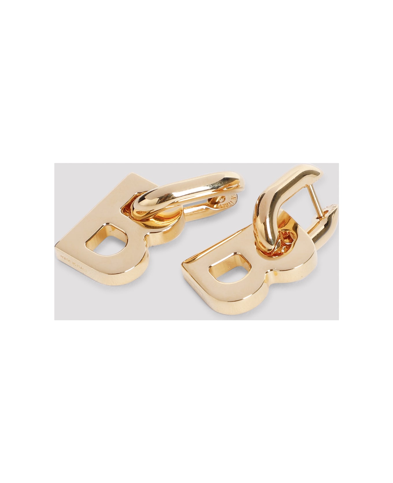 Balenciaga 
b Chain Xs
 Earrings - Shiny Gold