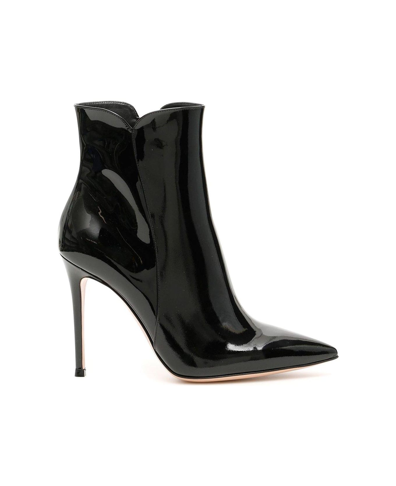 Gianvito Rossi Levy Zip-up Boots - Black ブーツ