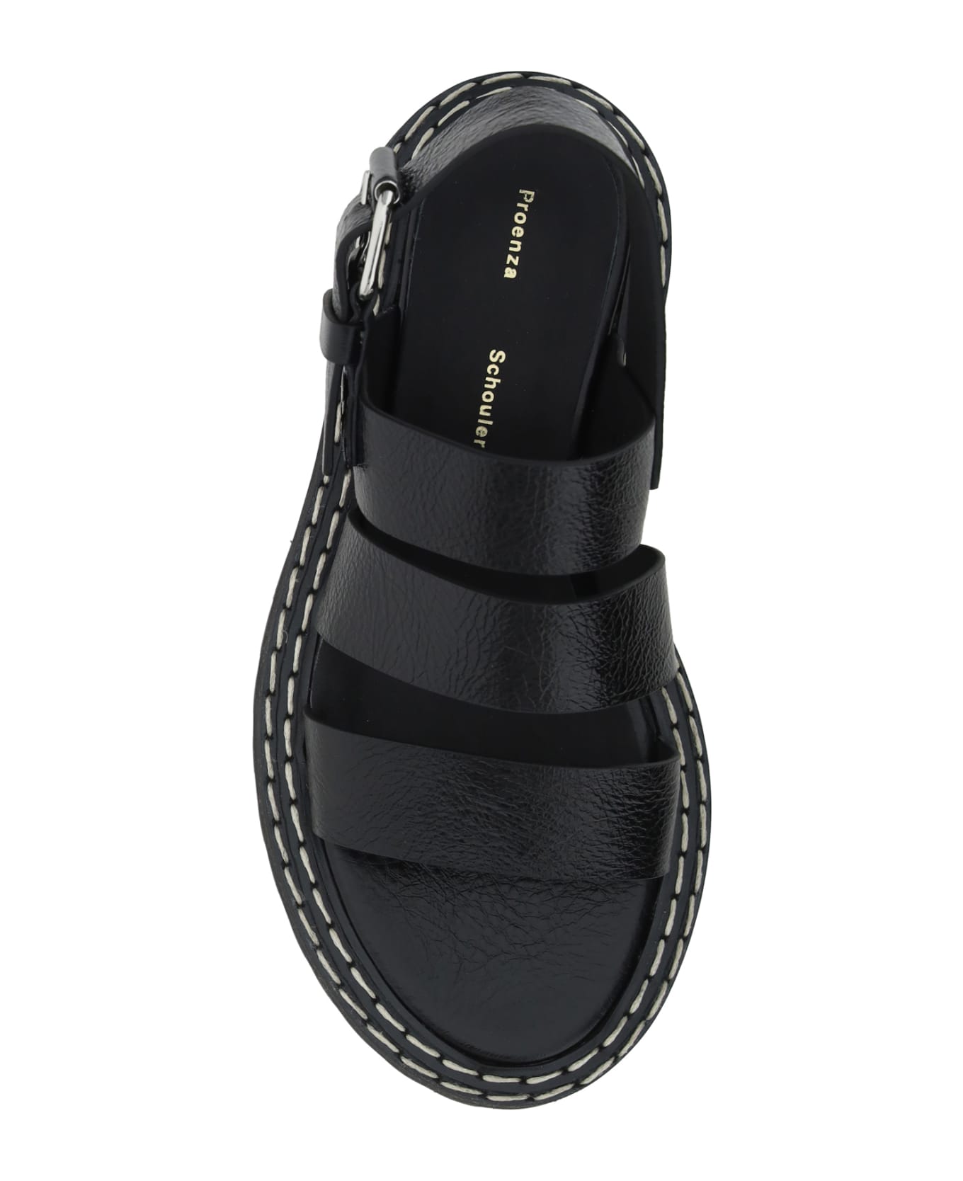 Proenza Schouler Lug Sandals - Black
