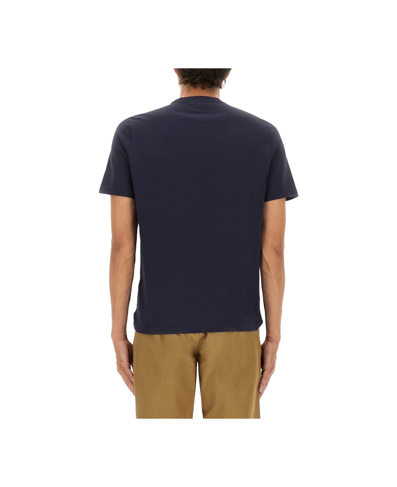 Autry T-shirt With Logo - BLUE