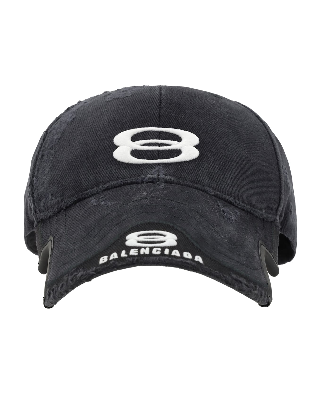 Balenciaga Unity Baseball Hat - Black/white