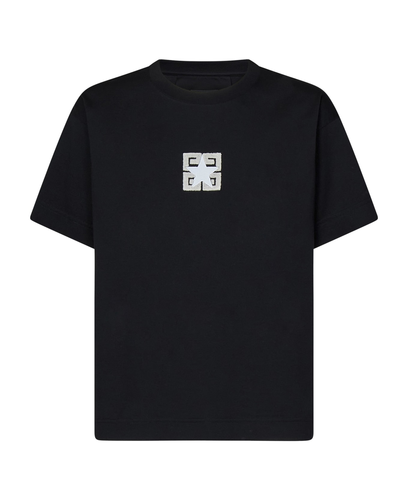 Givenchy 4g Stars T-shirt - Black