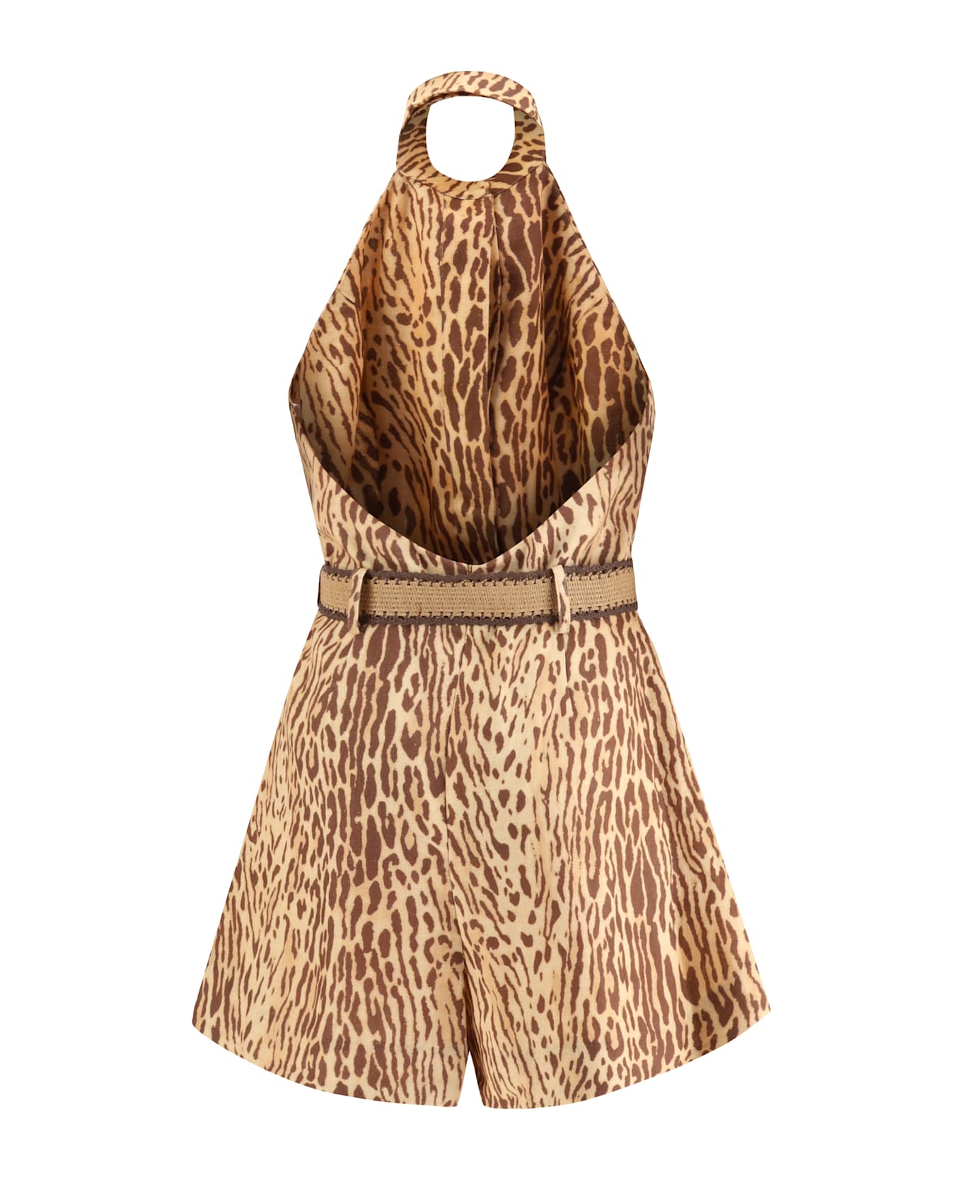 Zimmermann Leopard Short Dress