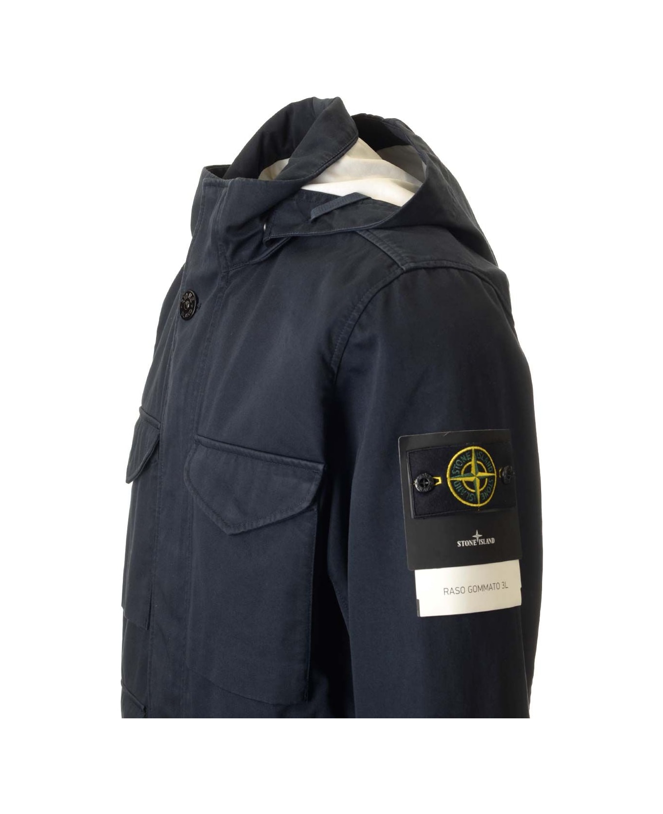 Stone Island Field Jacket - Blue
